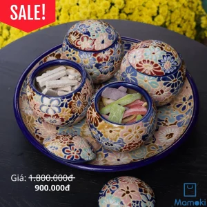Bộ ấm chén gốm sứ Nhật Bản