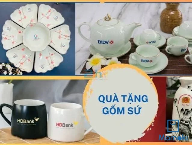 Quà tặng kỷ niệm gốm sứ